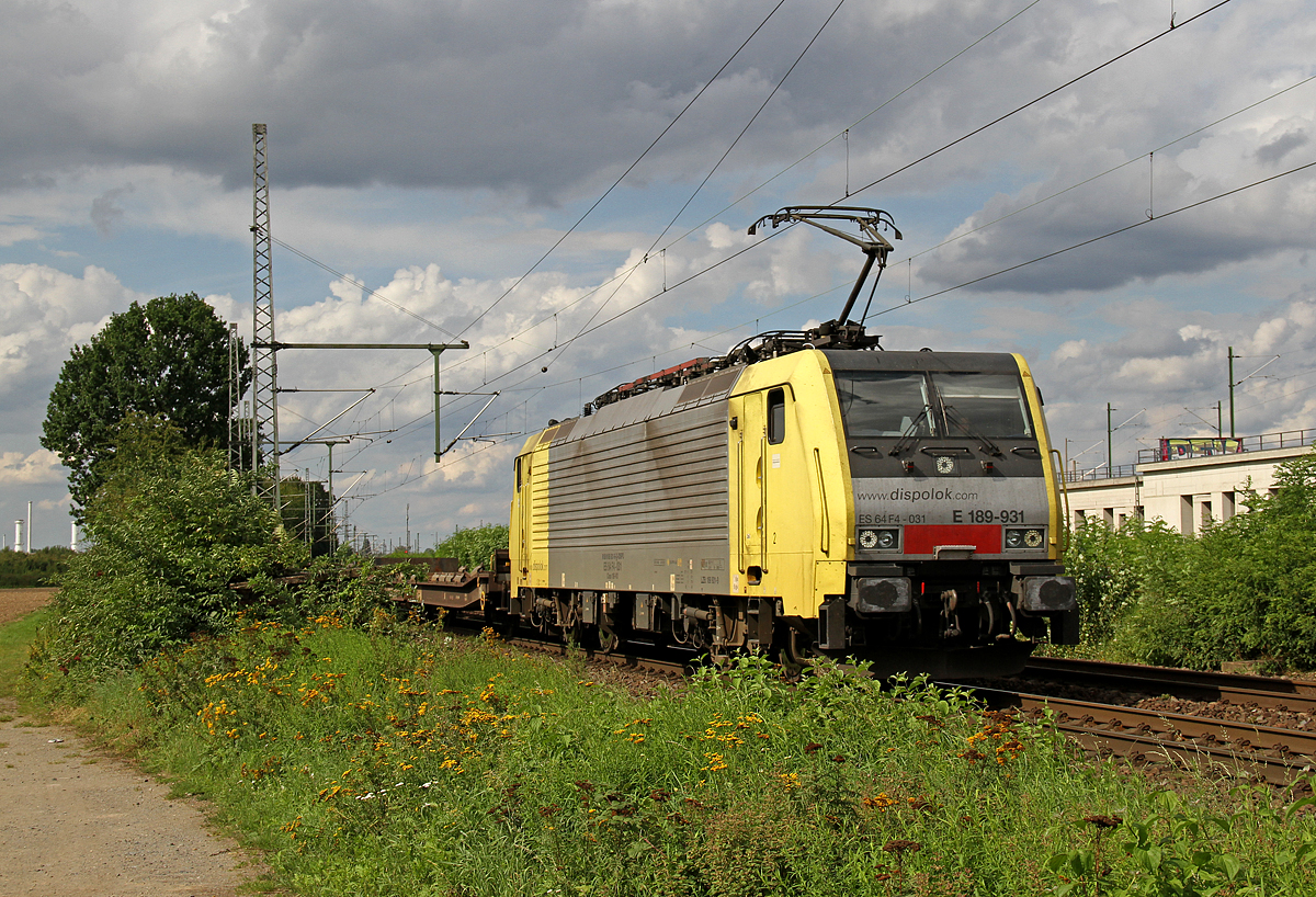 189 931 bei Porz Wahn am 14.08.2017