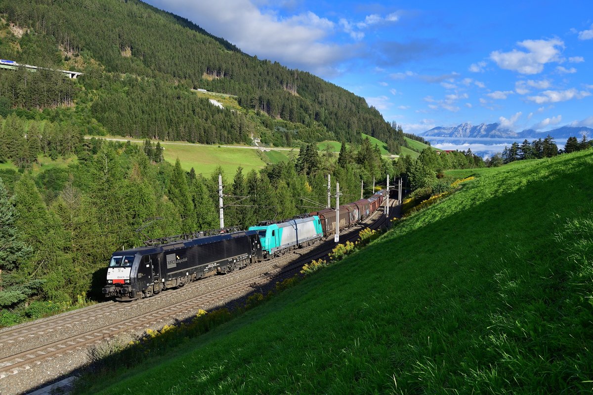 189 935 + 185 576 mit GAG 48861 am 03.09.2020 bei Mühlbachl.