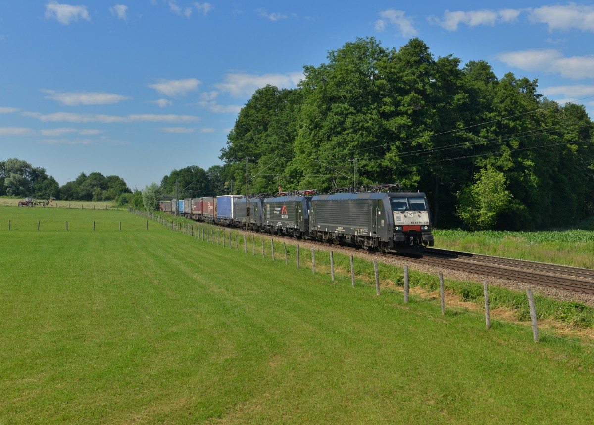 189 936 + 189 924 + 189 997 mit DGS 43155 am 02.07.2015 bei Vogl. 