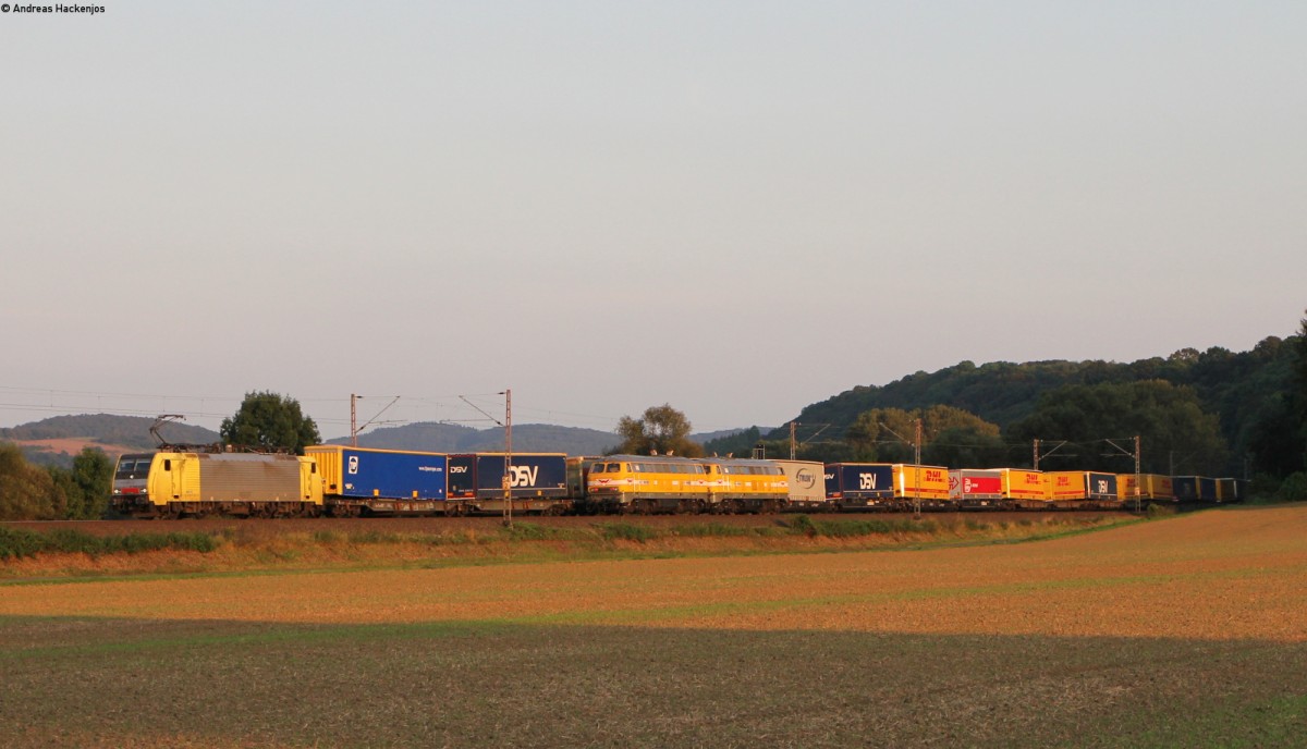 189 mit einem Kv Zug bei Wispenstein 3.9.14