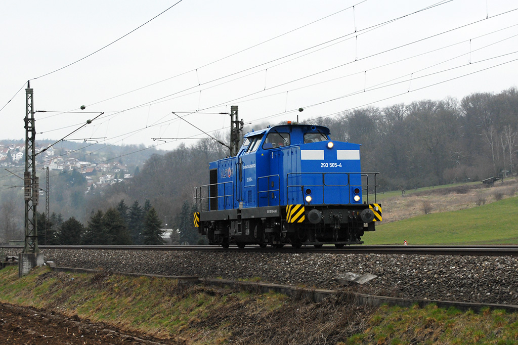 19.03.2018 Streckenabschnitt Uhingen 293 505-4