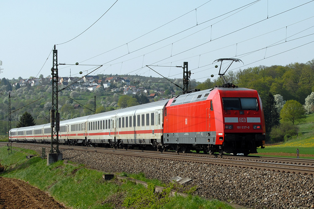 19.04.2018 Streckenabschnitt Uhingen 101 027-0