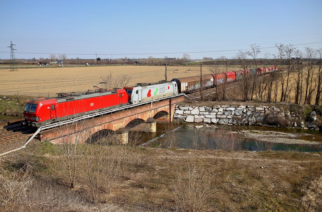 191 018 + 494 211, Novara (I), 01.03.2022.