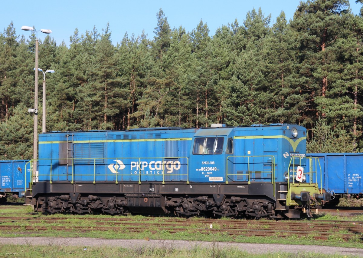 19.10.2014 Swinemünde Rangierbf. SM 31-108