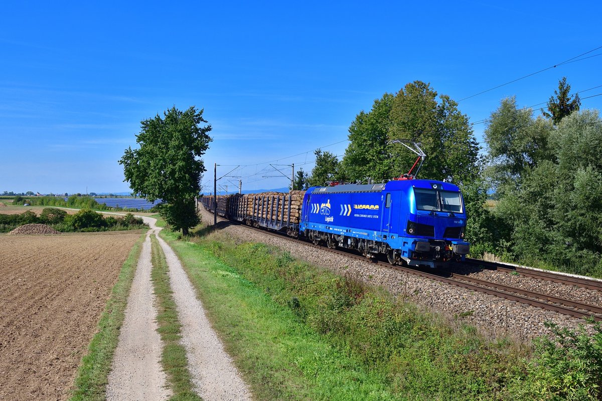 192 005 mit DGS 99622 am 15.09.2019 bei Strasskirchen.