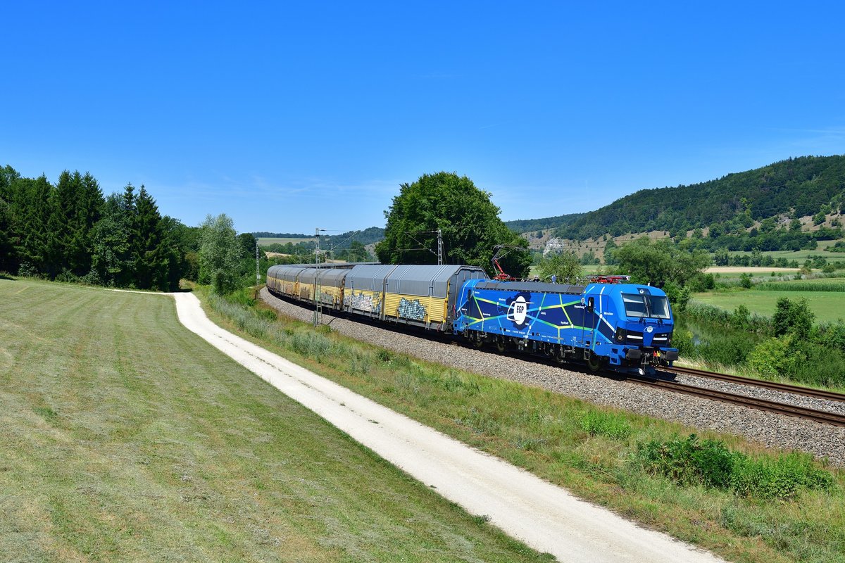 192 104 mit einem Altmann am 24.07.2019 bei Dollnstein. 