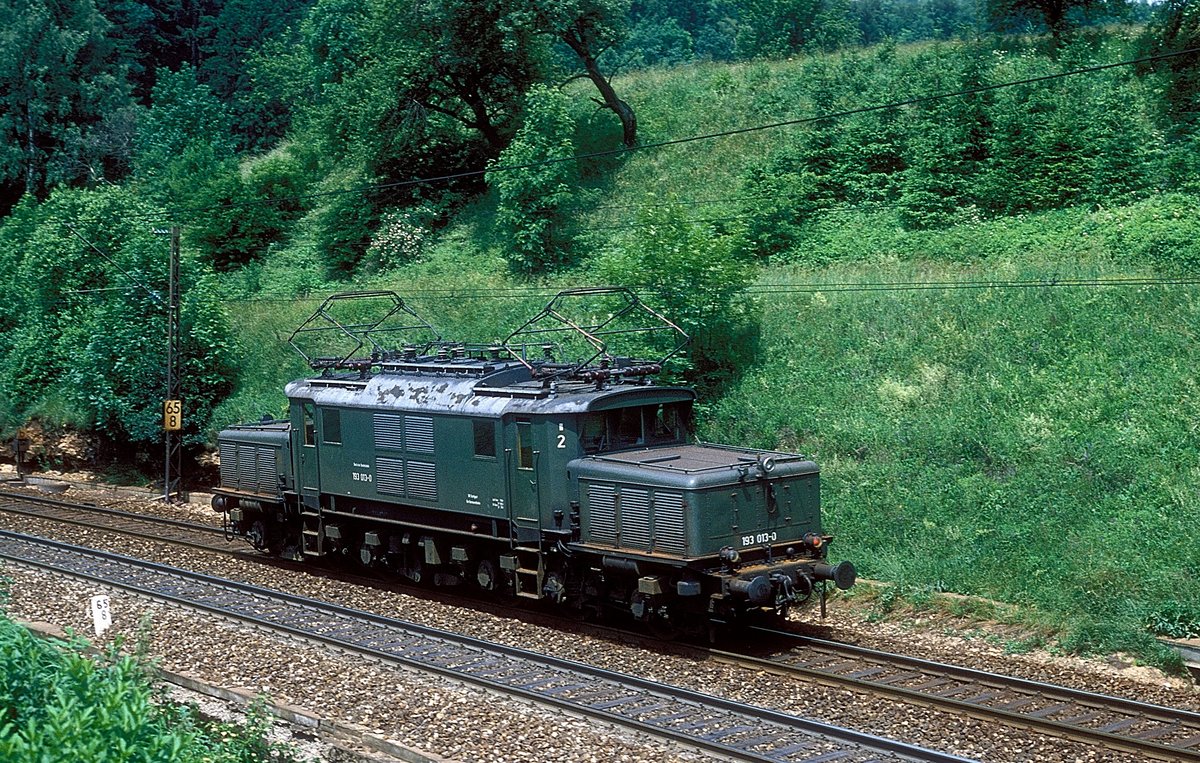 193 013  bei  Amstetten  23.06.79
