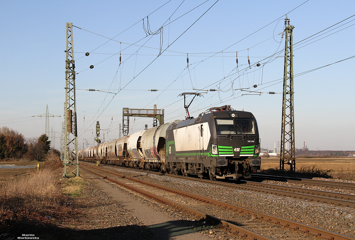 193 242 bei Brühl am 18.02.2019