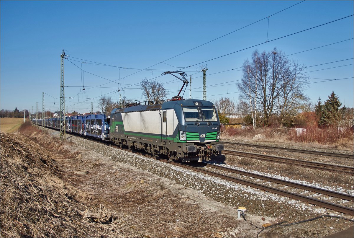 193 249 / Dettelbach-Bhf / 27.02.2019