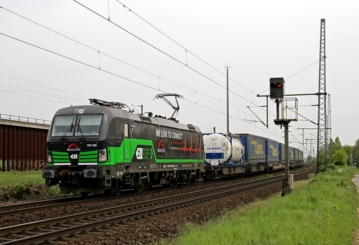 193 265 bei Porz Wahn am 07.05.2017