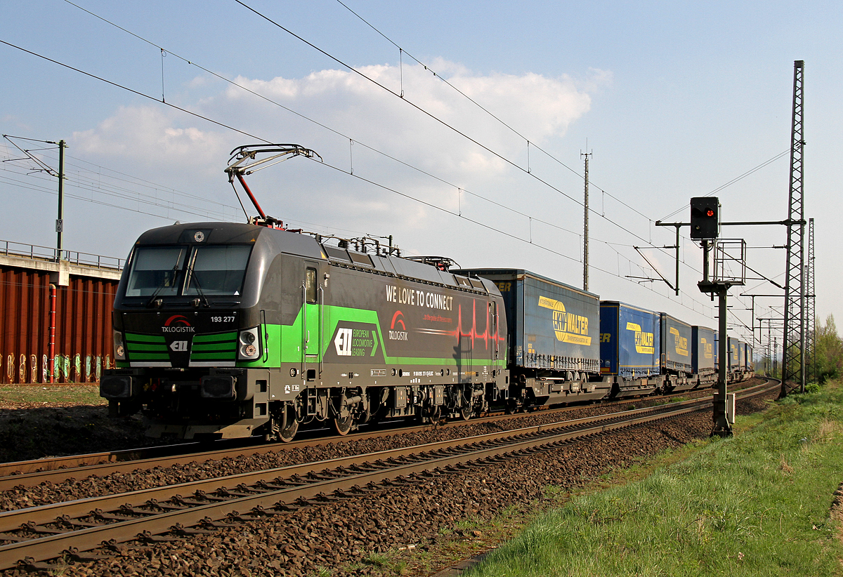 193 277 bei Porz Wahn am 02.04.2017