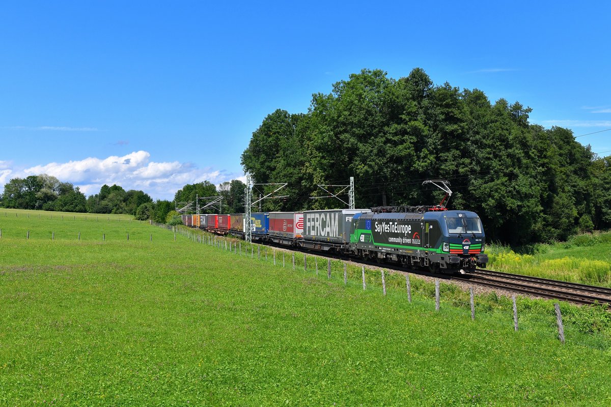 193 278 mit DGS 43155 am 01.08.2019 bei Vogl. 