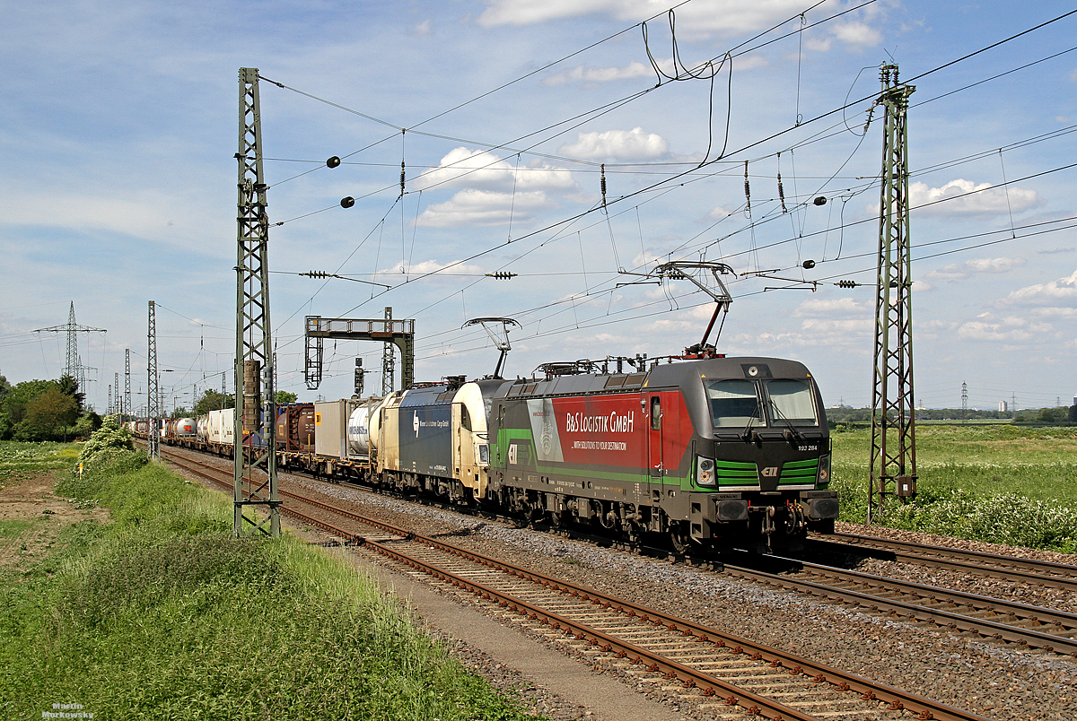 193 284 mit 1216 950 bei Brühl am 02.06.2019