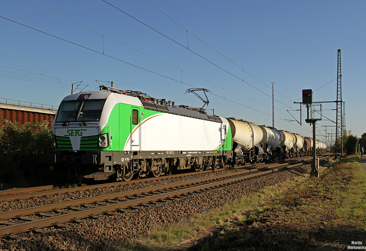 193 285  SETG  bei Porz Wahn am 30.09.2018
