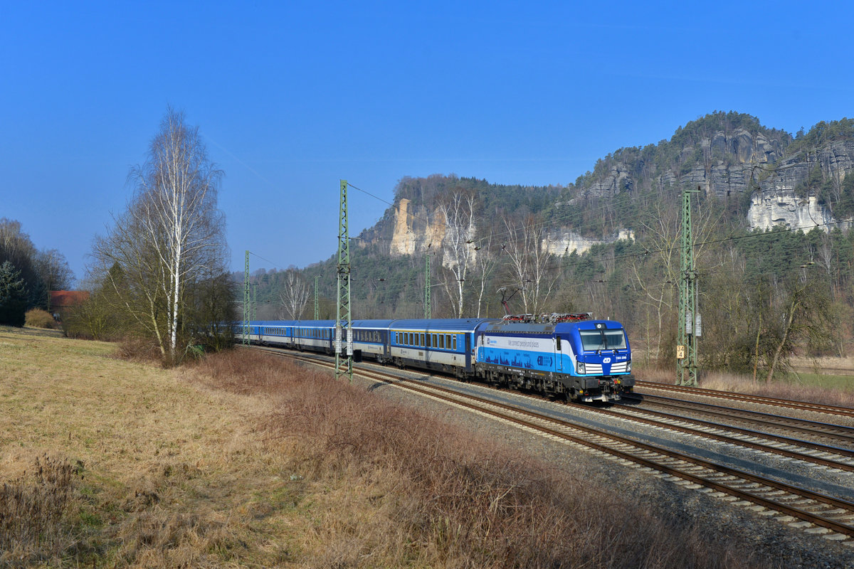 193 296 mit einem EC am 25.03.2018 bei Rathen. 