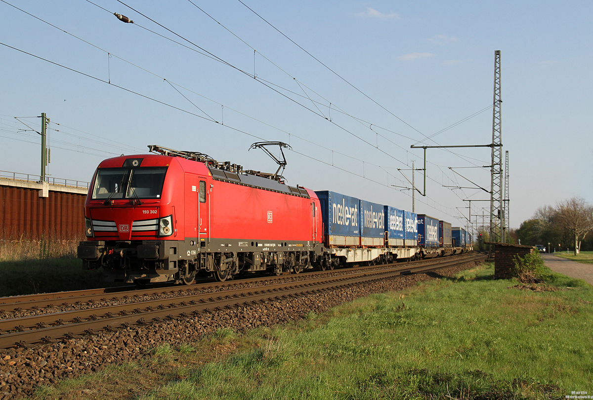 193 302 bei Porz Wahn am 11.04.2019