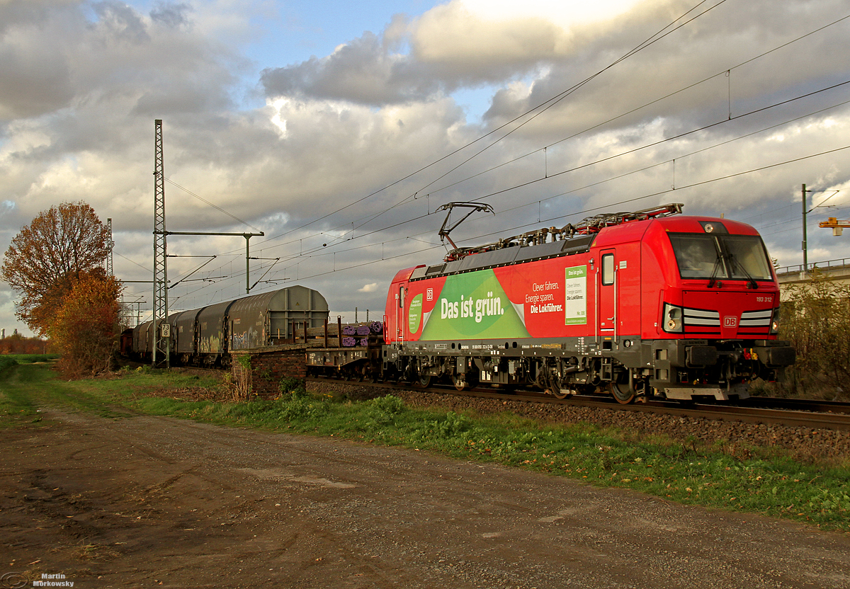 193 312 bei Porz Wahn am 13.11.2018 