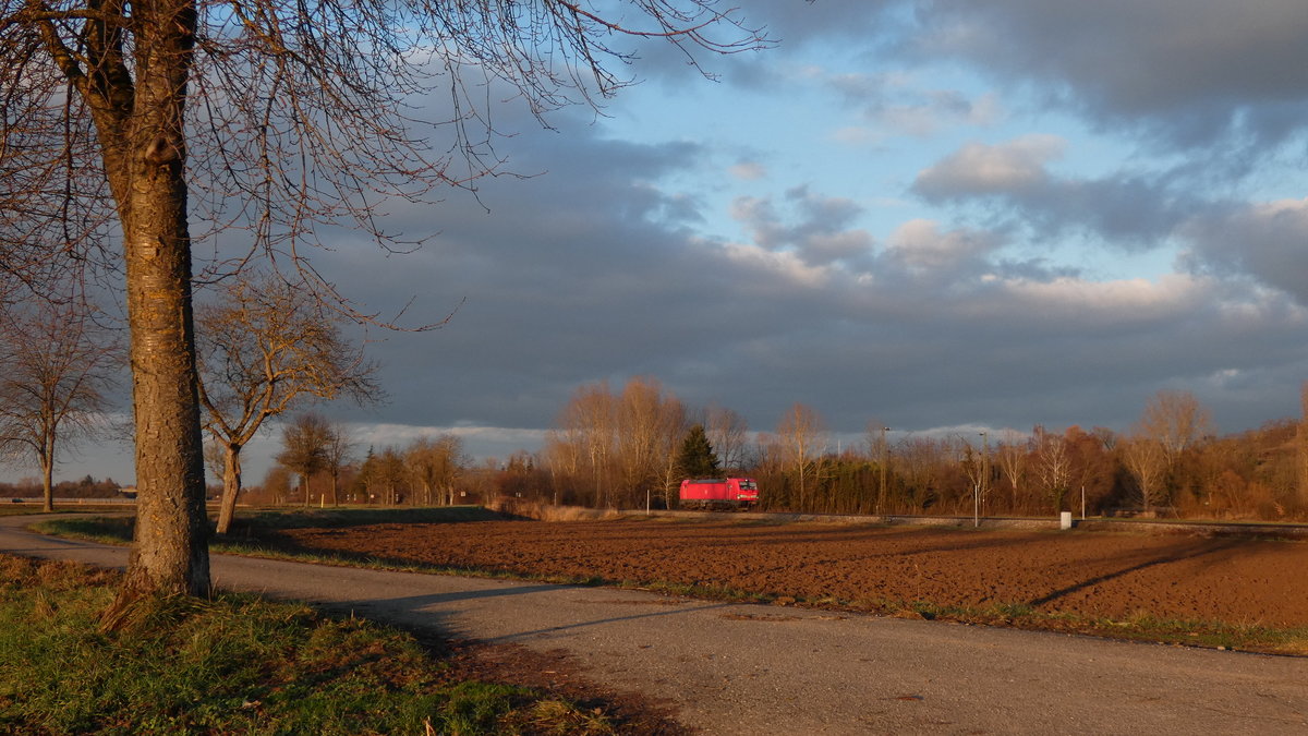 193 313-4 als Lz am 18.01.2021 bei Riegel a.K