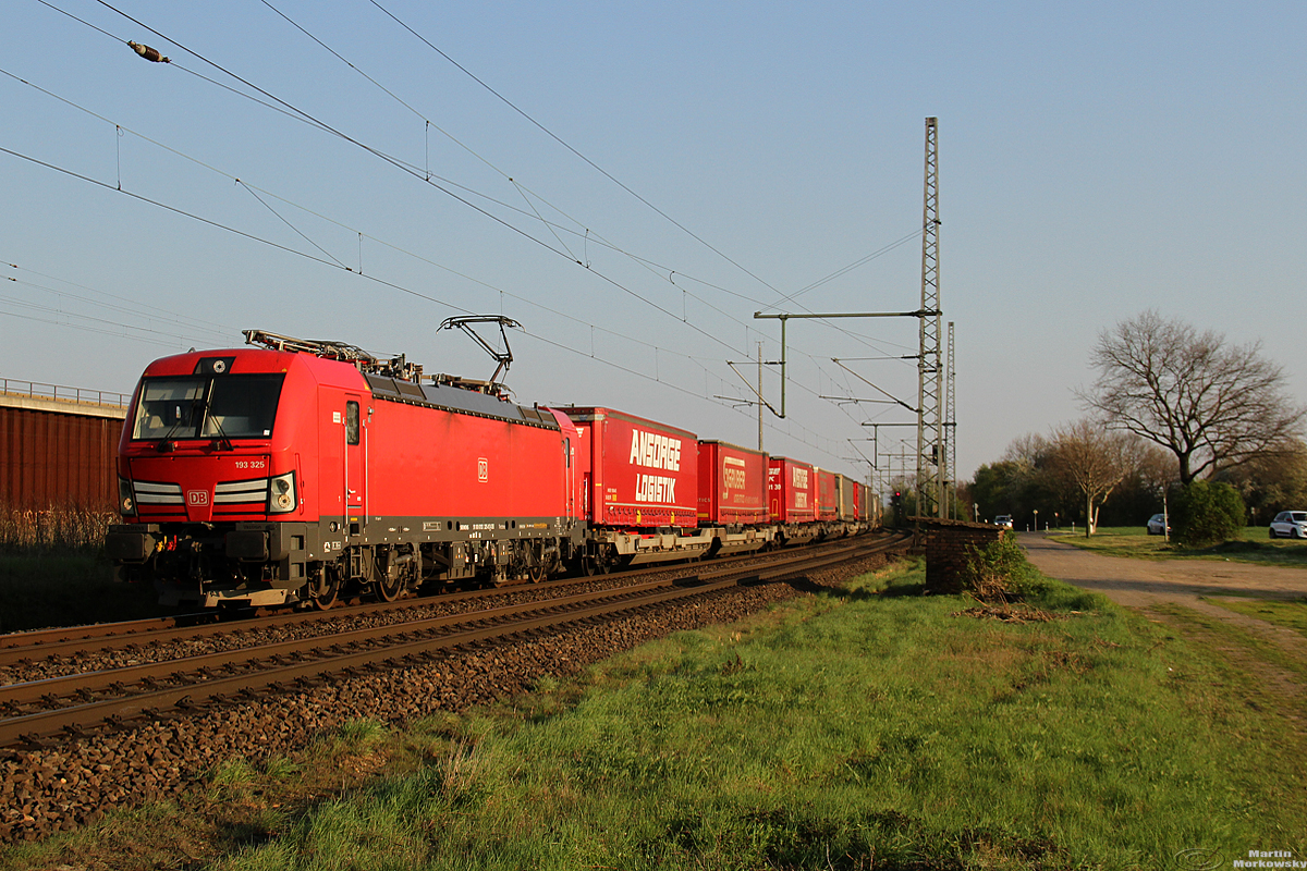 193 325 bei Porz Wahn am 11.04.2019