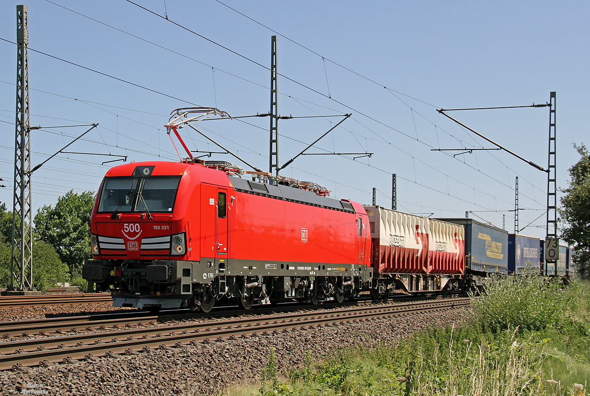 193 331 bei Porz(Rhein) am 08.07.2018