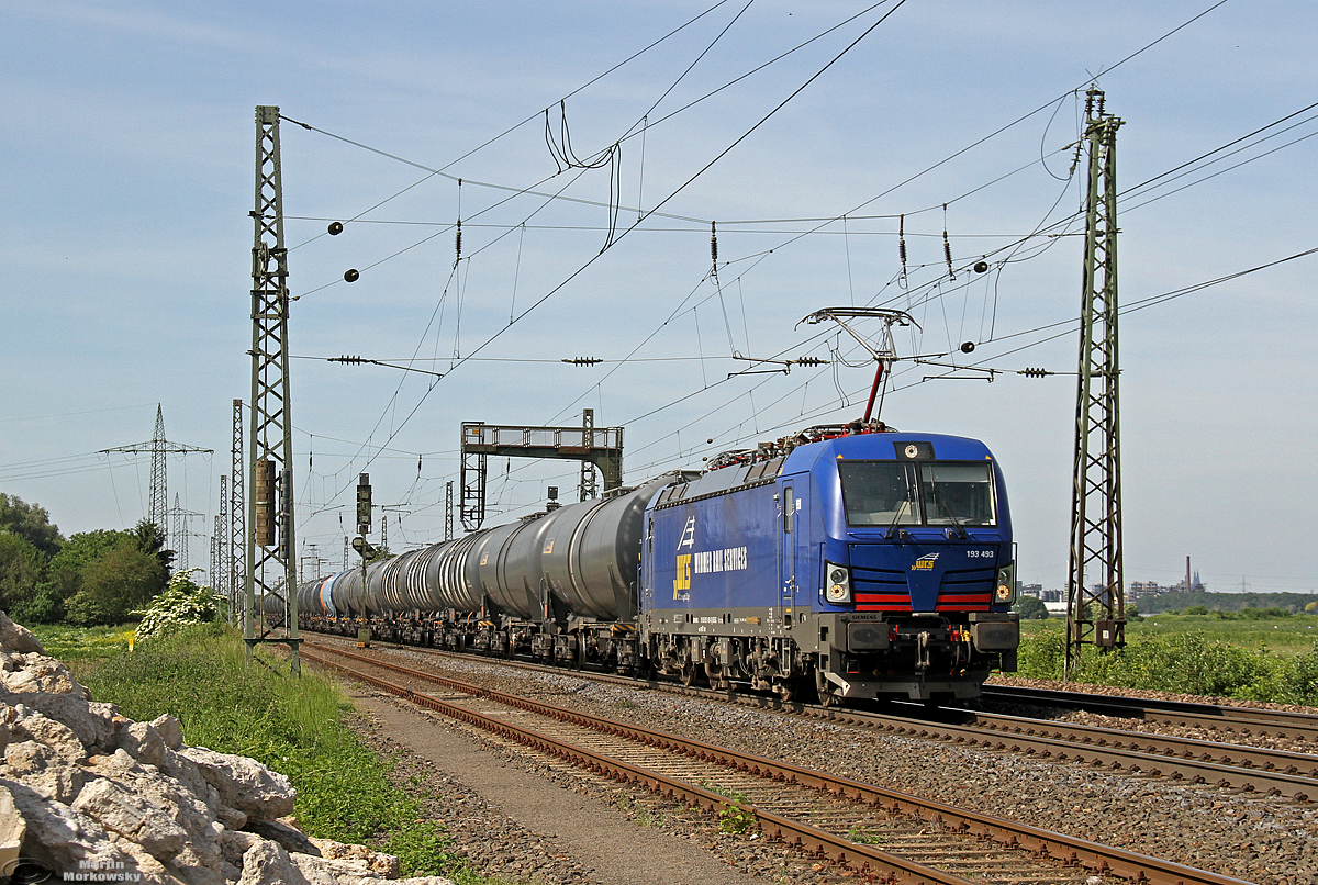 193 493 bei Brühl am 01.06.2019