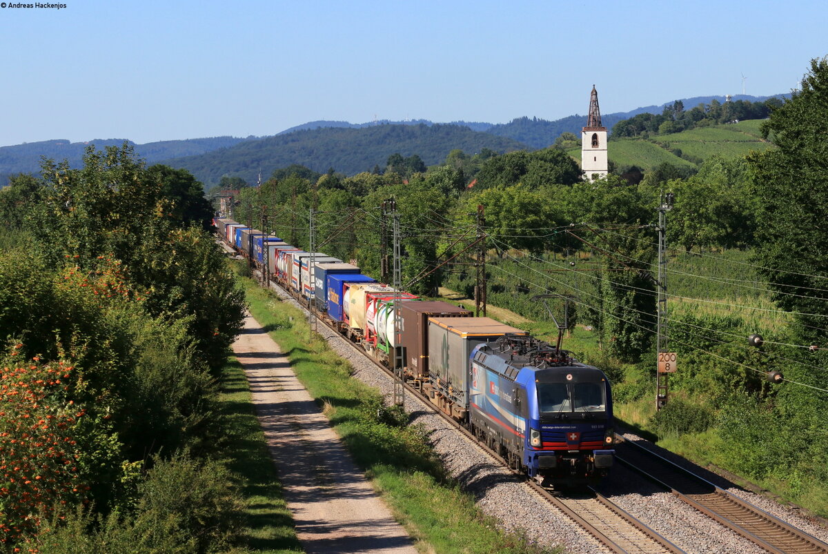 193 518-8  Ticino  mit dem DGS *** bei Denzlingen 8.7.22