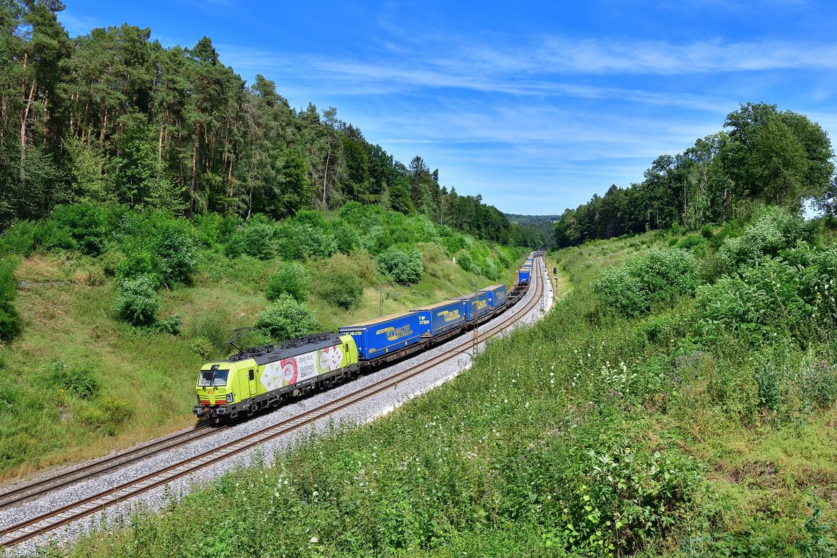 193 551 mit DGS 43946 am 29.07.2020 bei Sinngrün.