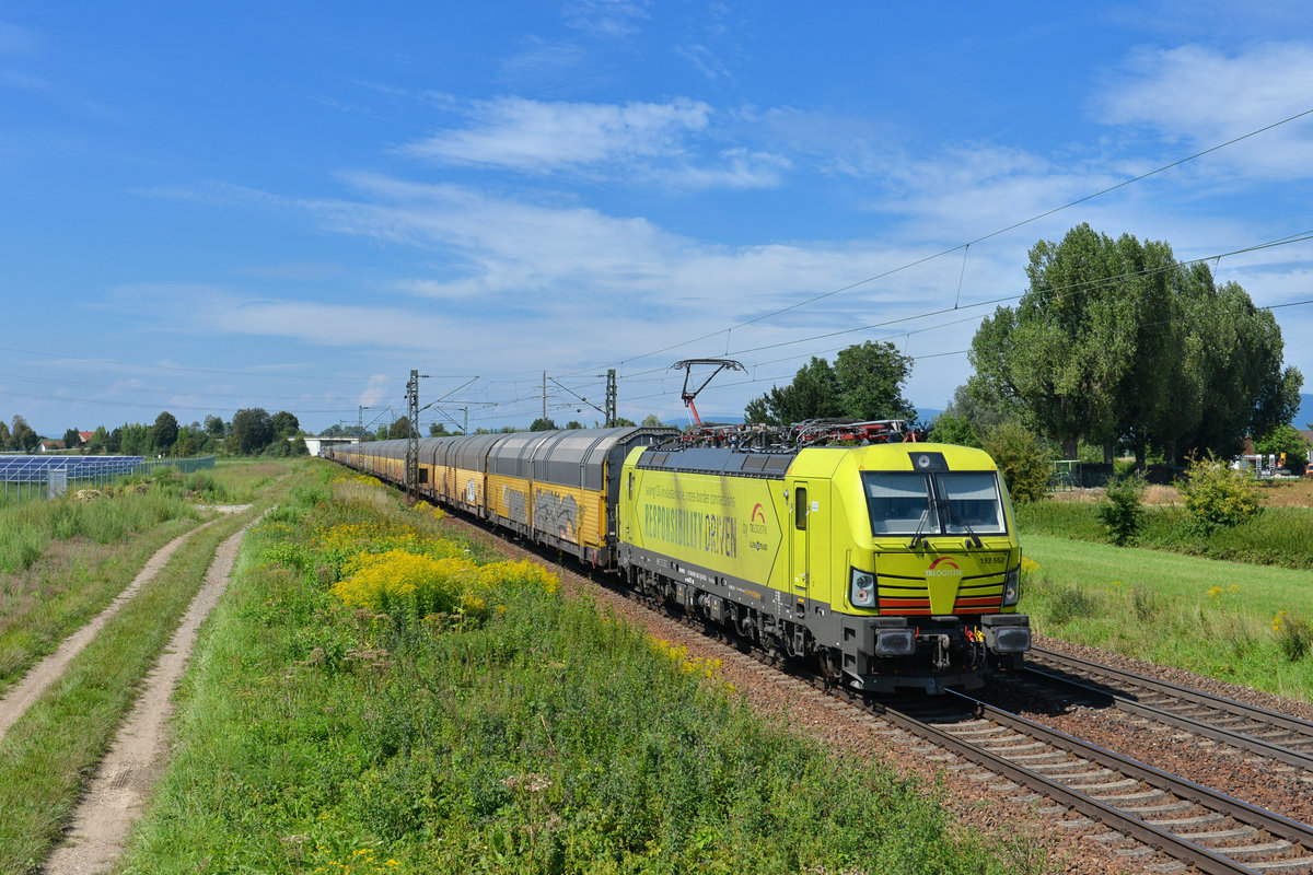 193 552 mit einem Altmann am 18.08.2017 bei Plattling. 