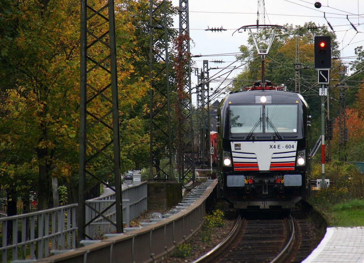 193 604-6 von MRCE  kommt mit einem langen gemischten Güterzug aus Köln-Gremberg nach Mannheim-Rbf.
Aus Richtung Köln und fährt in Richtung Koblenz. 
Aufegenommen auf der Rechten Rheinstrecke (KBS 465) in (Rhöndorf am Rhein). 
Bei Wolken am 16.10.2015.