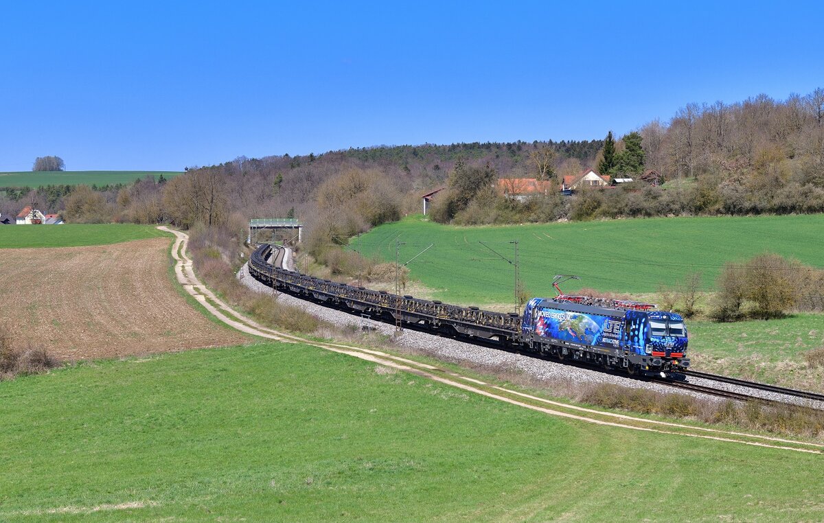 193 694 mit DGS 46679 am 23.04.2021 bei Edlhausen.