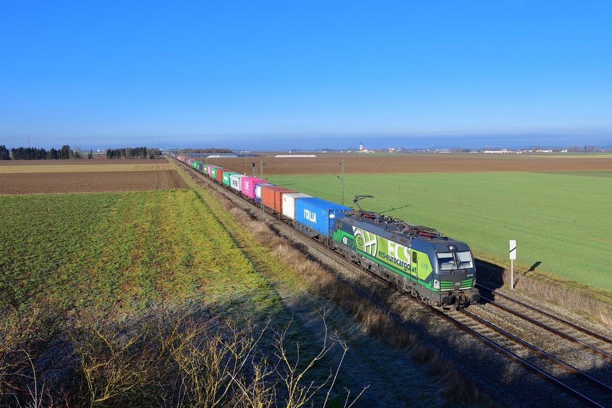 193 729 mit DGS 41967 am 06.01.2020 bei Stephansposching.