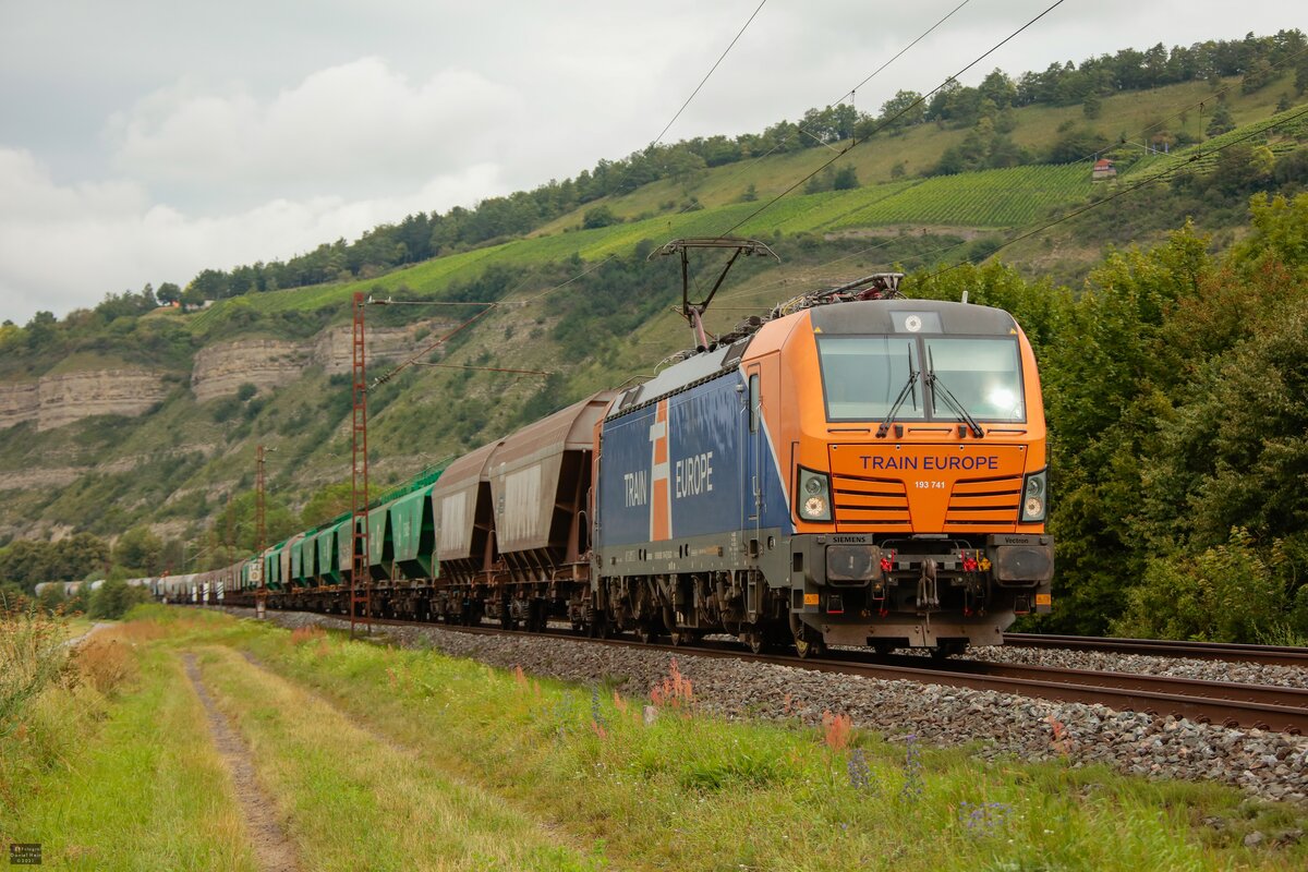193 741 Train Europe in Thüngersheim, August 2021.