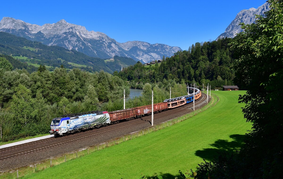 193 773 mit GAG 44871 am 03.09.2021 bei Pfarrwerfen.