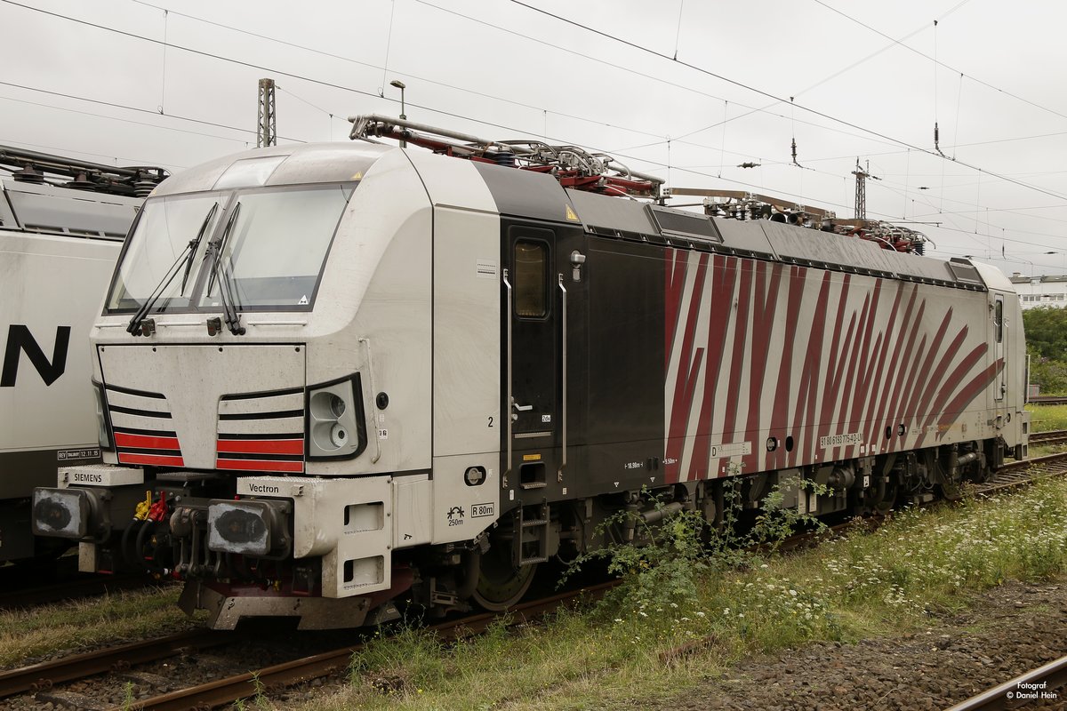 193 775 Lokomotion in Krefeld Hbf abgestellt, August 2017.