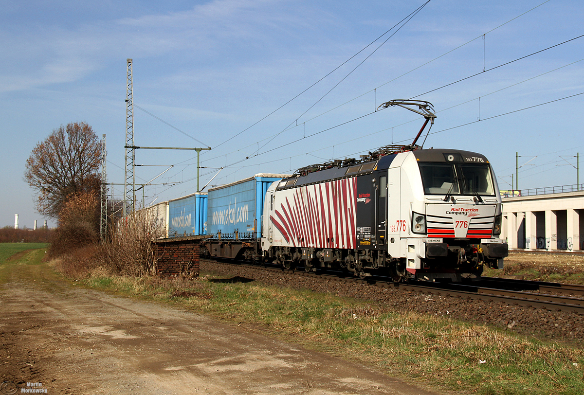 193 776  Lokomotion  bei Porz Wahn am 19.03.2018