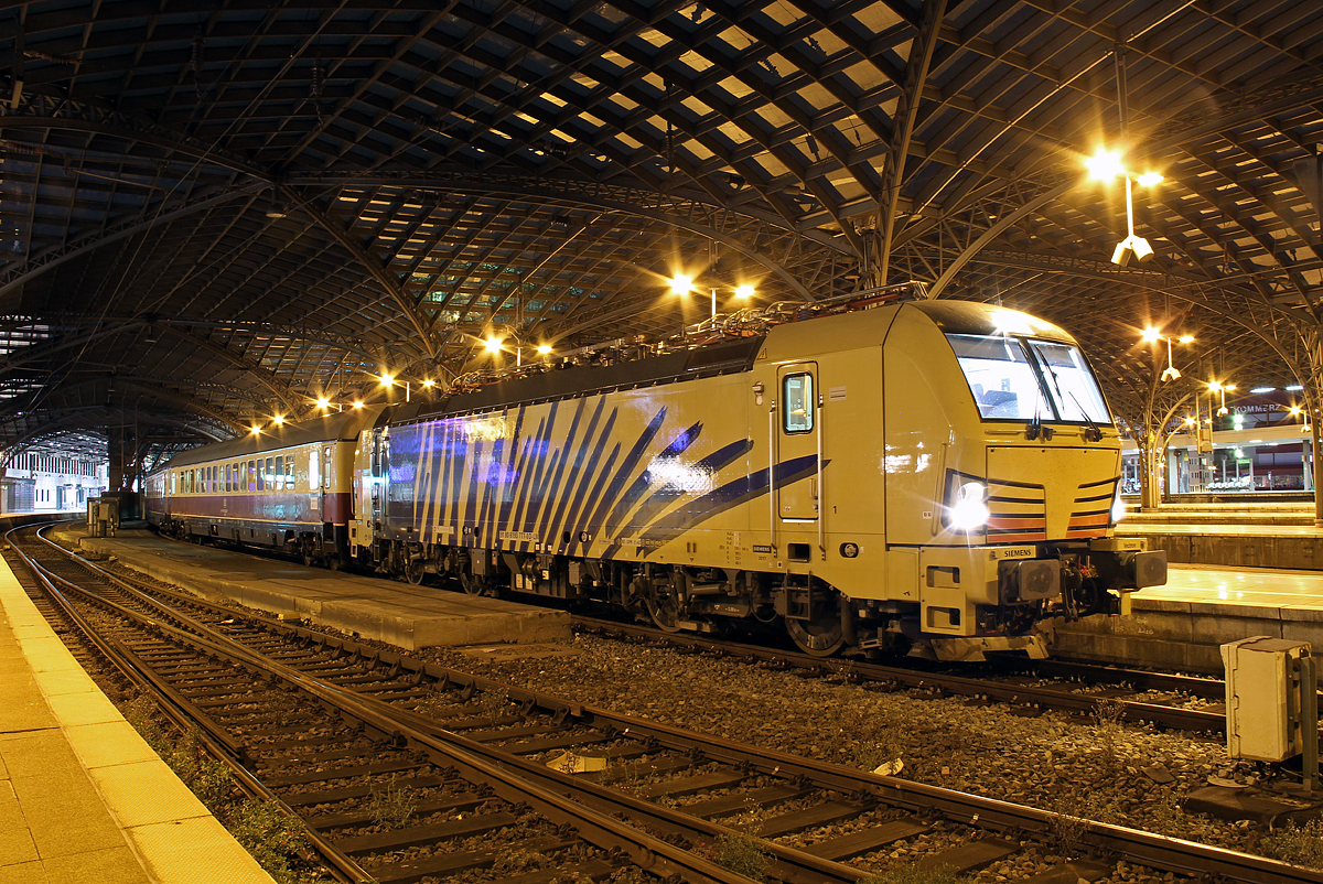 193 777 mit AKE Rheingold aus Pörtschach am Wörthersee in Köln Hbf am 17.09.2017