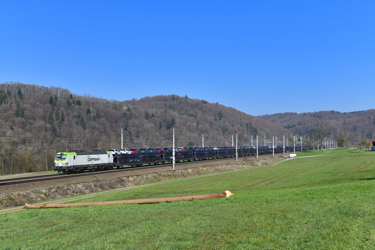 193 781 mit GAG 46437 am 08.04.2018 bei Wernstein am Inn. 