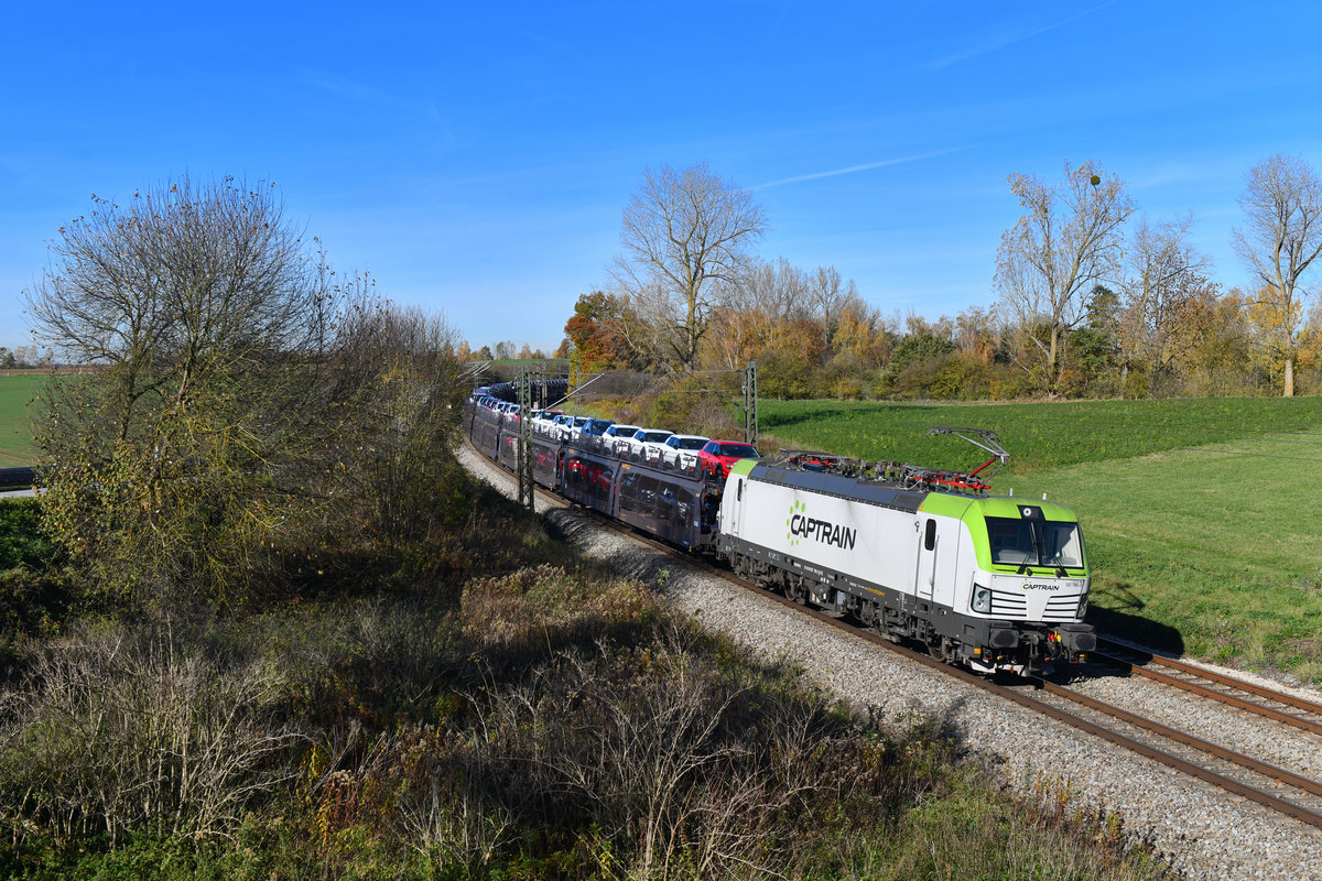 193 785 mit DGS 46363 am 31.10.2018 bei Langenisarhofen. 