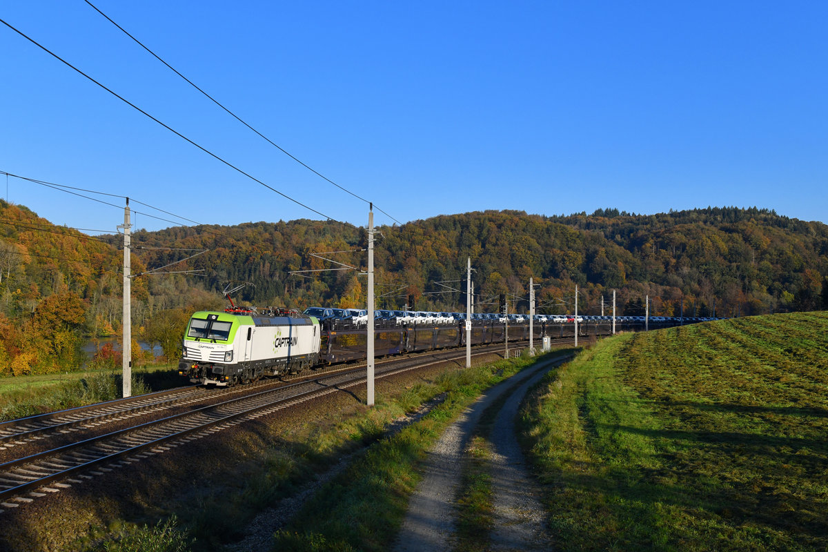 193 786 mit GAG 46437 am 14.10.2018 bei Wernstein am Inn. 