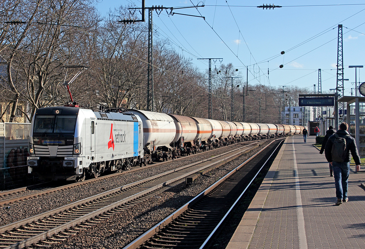 193 801-8 in Köln Süd am 12.02.2014