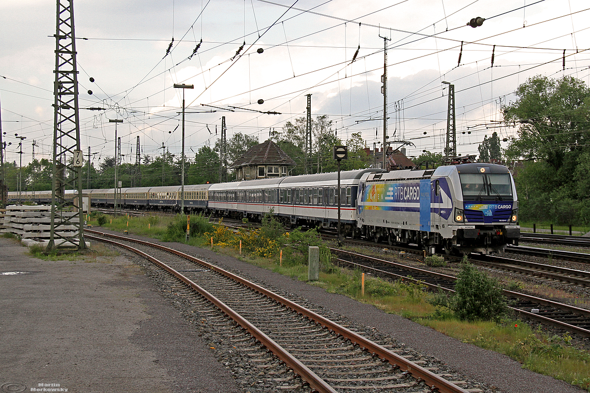 193 824 mit  Düren Tag  Sdz in Köln Kalk am 11.05.2019