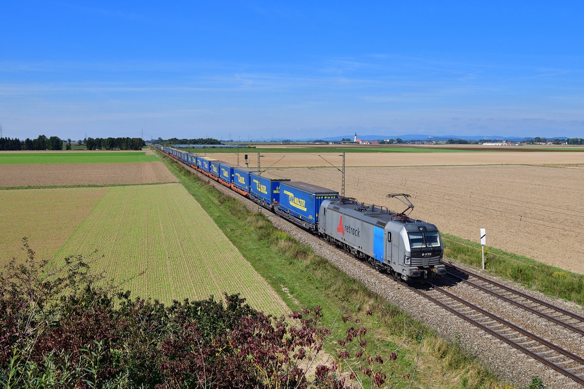 193 825 mit DGS 40657 am 15.09.2019 bei Stephansposching.