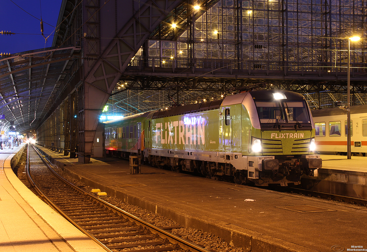 193 827 am Flixtrain aus Hamburg in Köln Hbf am 01.09.2019