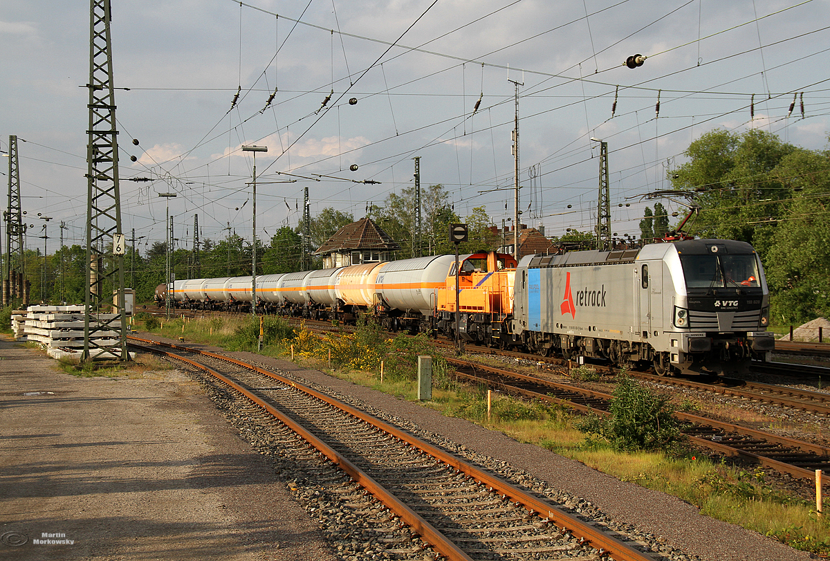 193 828 mit Northrail Gravita in Köln Kalk am 11.05.2019