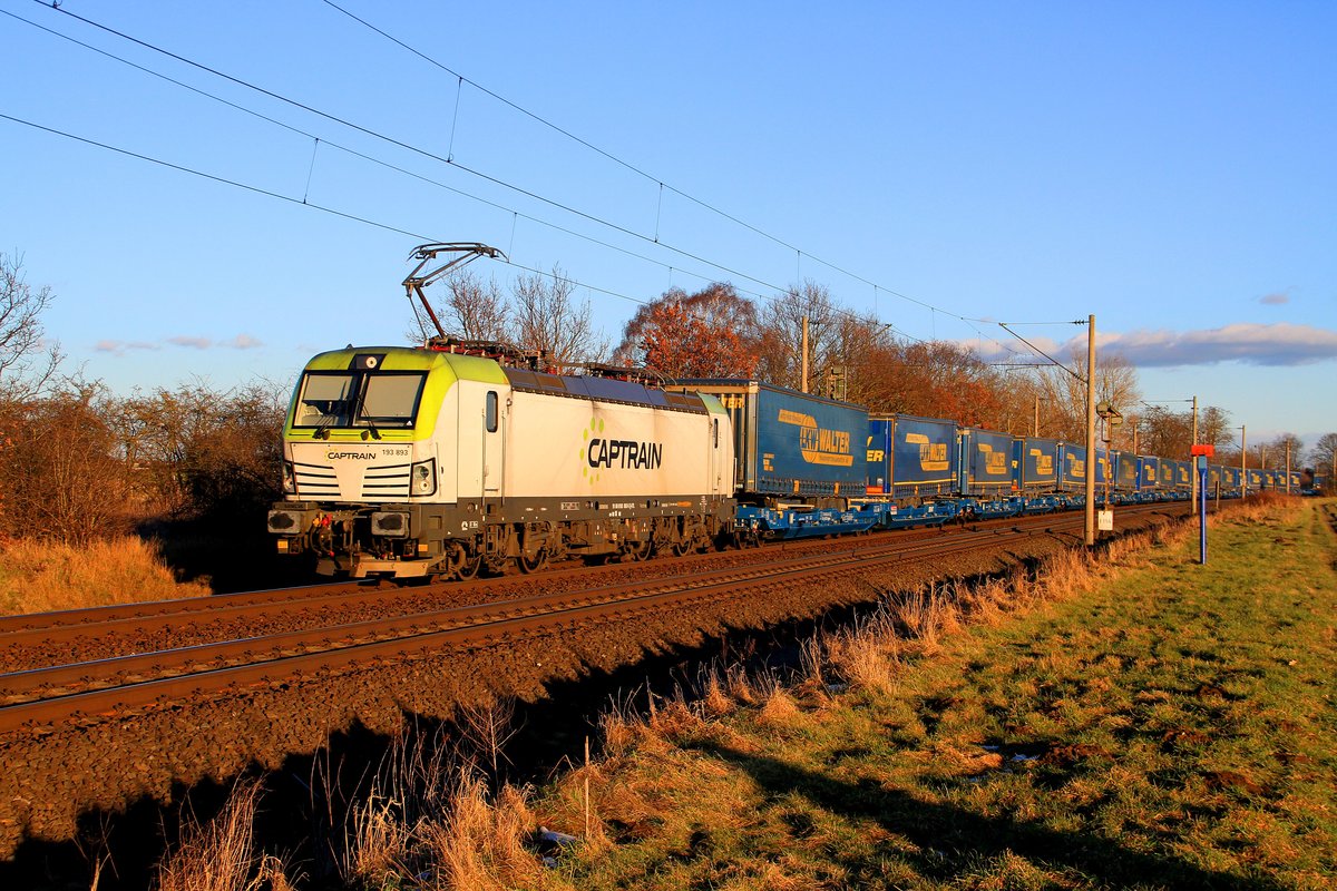 193 893 Captrain Vectron am 20.03.2018 bei Woltorf