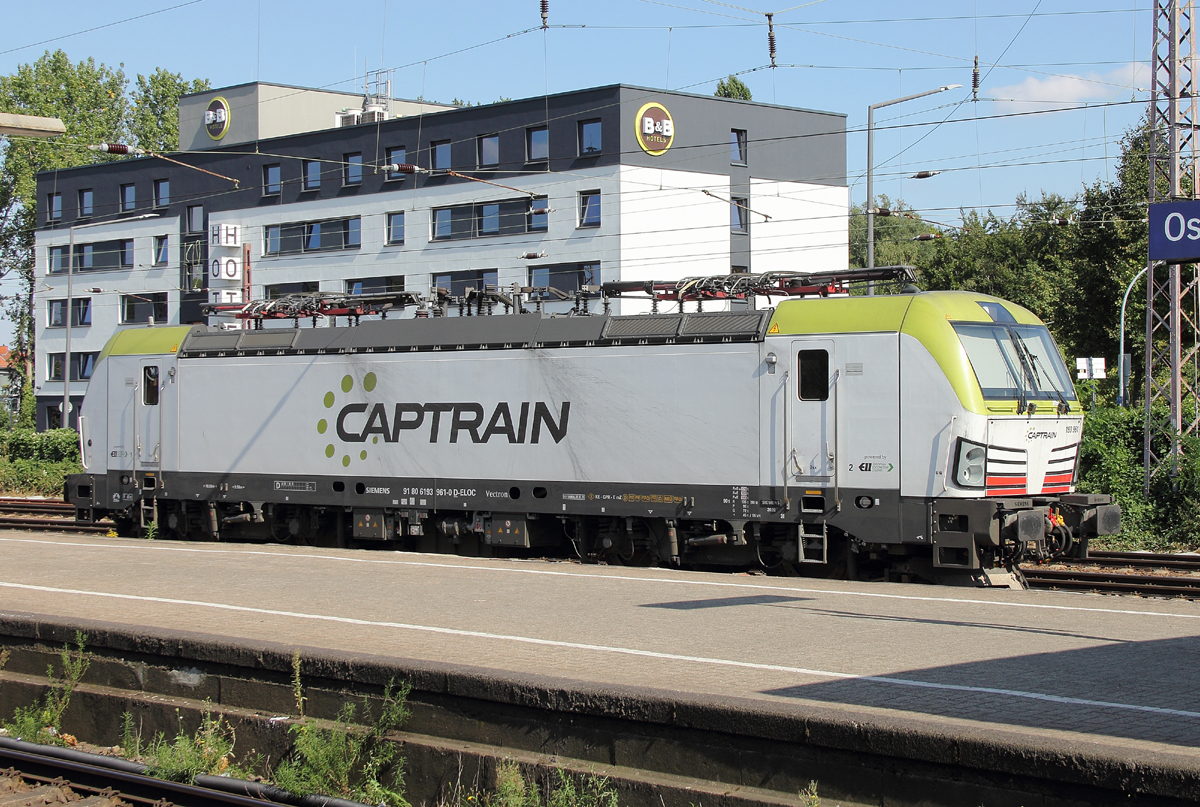 193 961-0 D-ELOC / ITL Eisenbahngesellschaft mbH / Hauptbahnhof Osnabrück / 06.09.2022