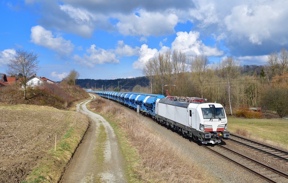 193 961 mit DGS 47179 am 18.03.2021 bei Seestetten.