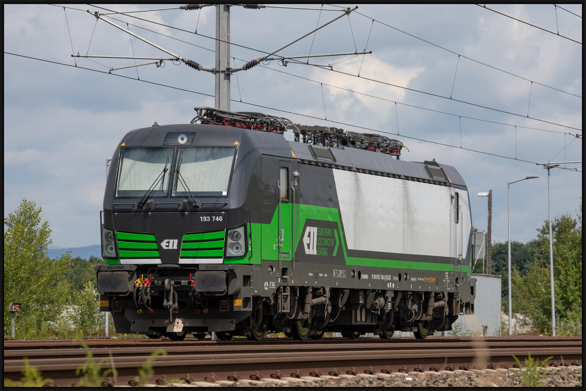 193.746 am 16.07.2020 vor dem Cargo center Werndorf. 
