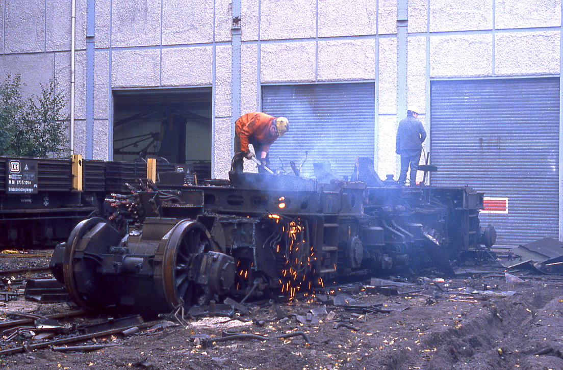 194 053, Ausbesserungswerk Bremen, 12.10.1988.
