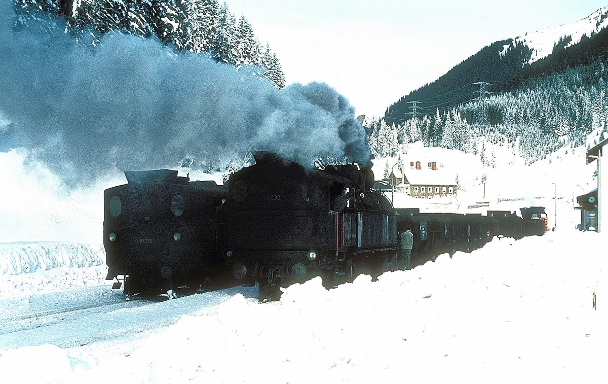 197 301 + 97 201  Präbichl  10.01.78